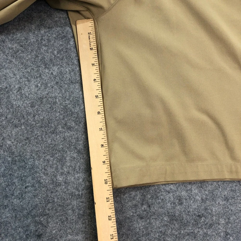 Lululemon Mens Commission Short 32 Golf Chino Warpstreme Khaki Tan Mid Rise Gym